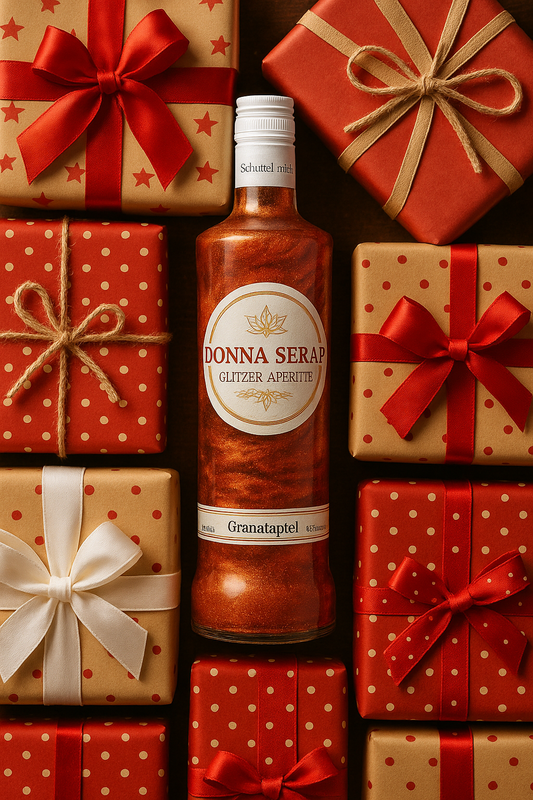 GLITTER SPRITZ GRANATAPFEL
