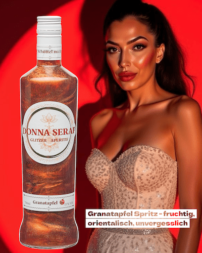 🍎 Donna Serap GRANATAPFEL – der verführerische Glitter Spritz