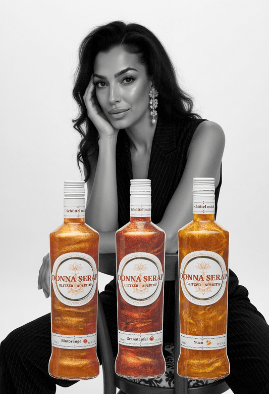 Donna Serap im Interview bei About Drinks – Glitzer, Haltung und eine klare Vision