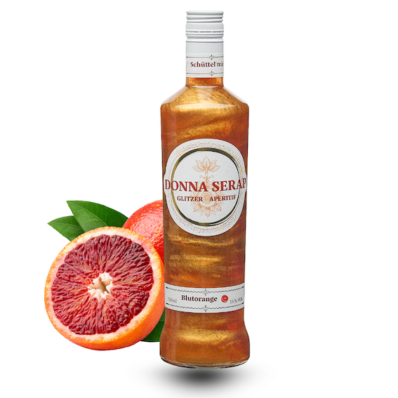 Spritz, Aperitif, Aperitivo, Glitzer Spritz, glitter Sprit, Donna Serap.
