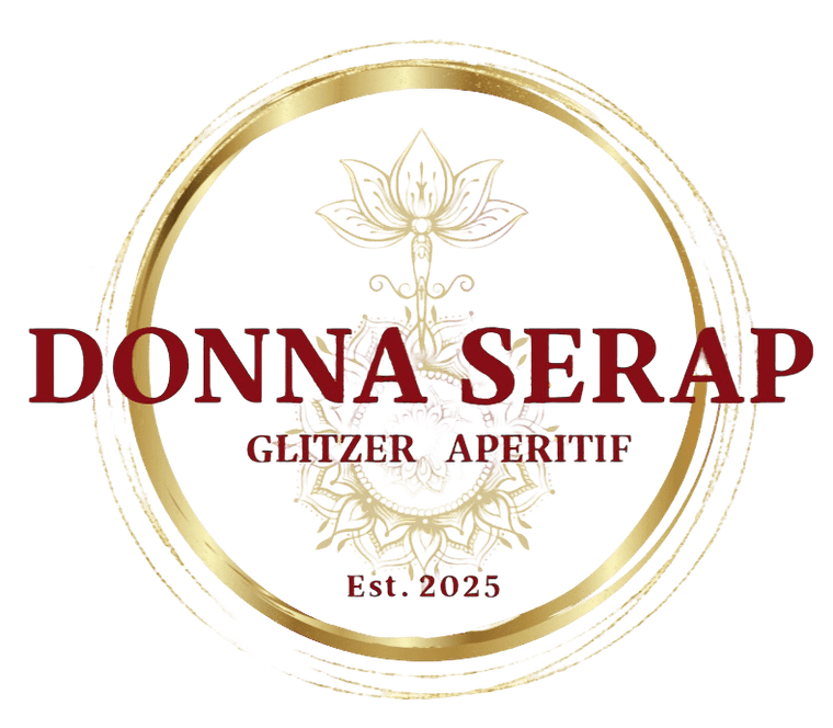 Spritz, Aperitif, Aperitivo, Glitzer Spritz, glitter Sprit, Donna Serap.