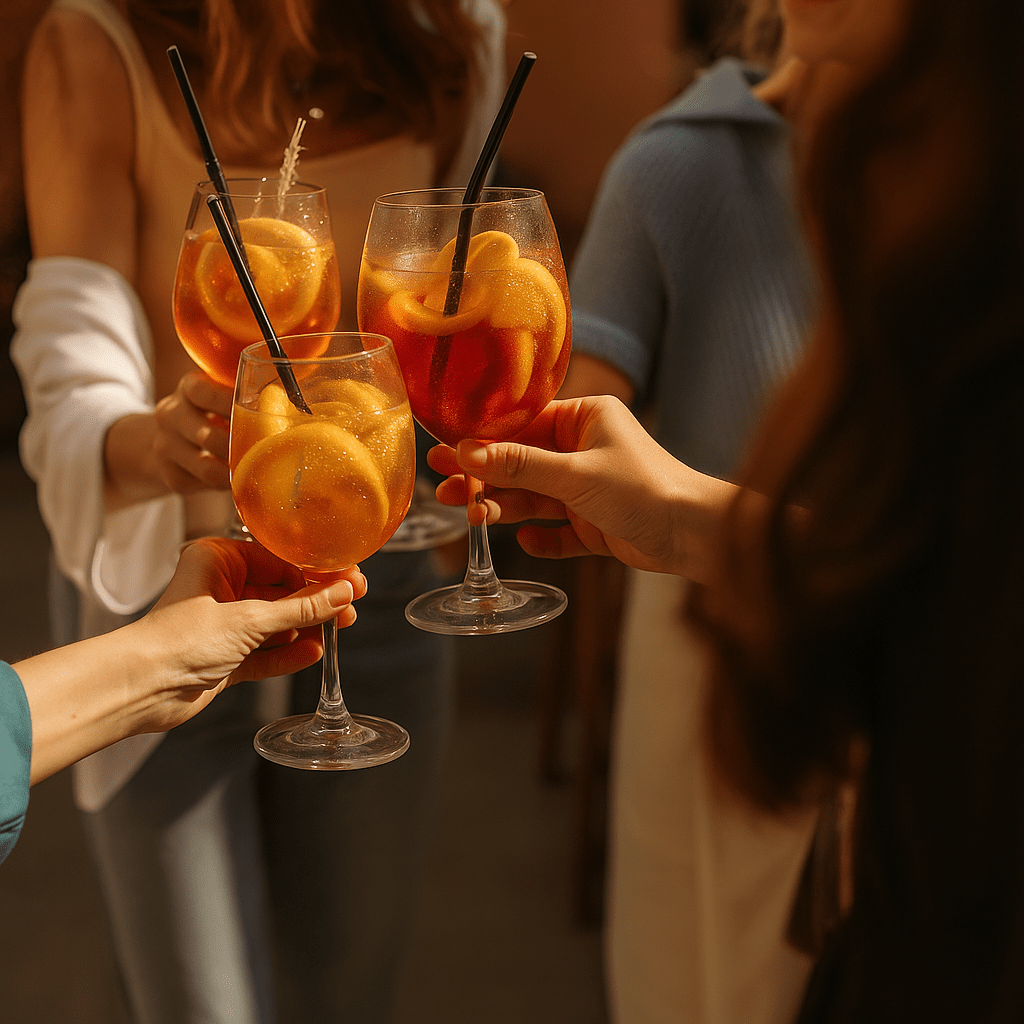 Glitter Spritz, Aperol Spritz, Spritz.