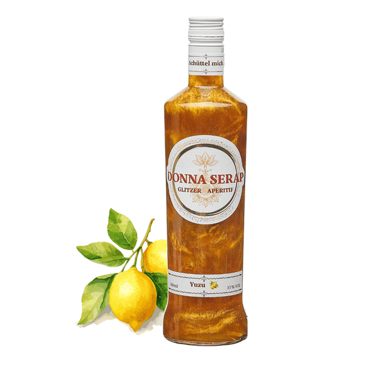 Spritz, Aperitif, Aperitivo, Glitzer Spritz, glitter Sprit, Donna Serap.